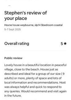 Weybourne House | HOXNE HOUSE WEYBOURNE,N Coast sleeps 14 5 bedroom j72