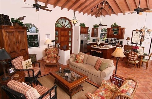 Ajax Peak Villa | HUGE PANORAMIC views over Coral Bay and the BVI's.Sunny pool! Peaceful. Private