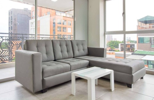 Medellin Apartment | Huge Studio with Terrace on the 4th Floor with city view