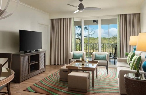 Bonita Springs Resort | Hyatt Coconut Cove- Two-bedroom villa with a private balcony and private beach.