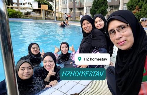 Tanjung Tanah Merah Apartment | Hzhomestay tepi pantai telok kemang,FREE WIFI,CUCKOO,3ROOM,SECURITY GUARD 24HOURS