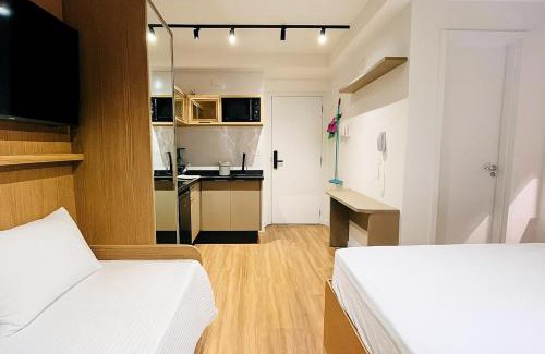 Matriz Apartment | IBZ1308 - Studio C Sacada Pscina Jacuzzi Academia