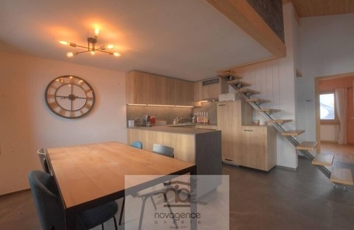Anzere Ski Chalet | Ideally located in a quiet part of Anzère, this charming renovated flat offers breathtaking views of