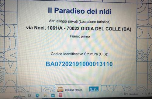 Gioia del Colle House | Il Paradiso dei nidi