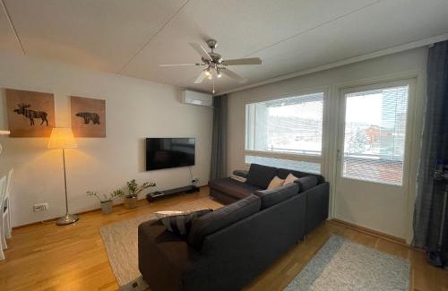 Lahti Apartment | Ilmastoitu 55 m2 huoneisto saunalla Lahden satamassa