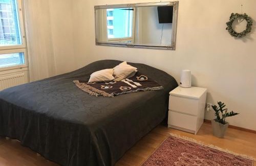 Lahti Apartment | Ilmastoitu 55 m2 huoneisto saunalla Lahden satamassa