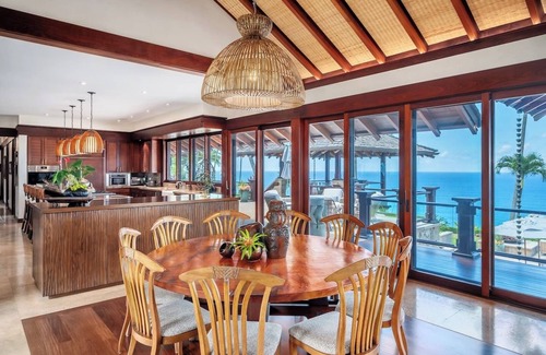 Kilauea House | Impeccable estate on 15 acres with private pool, jacuzzi, private beach, gym and much more!