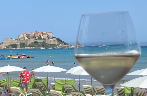 Marine de Saint Ambroggio Apartment | In a private residence, very nice apartment with sea view PROMO JULY