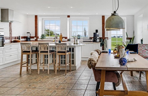 Stege House | In this vacation home you can look forward to a wonderful view of the sea and the countryside.