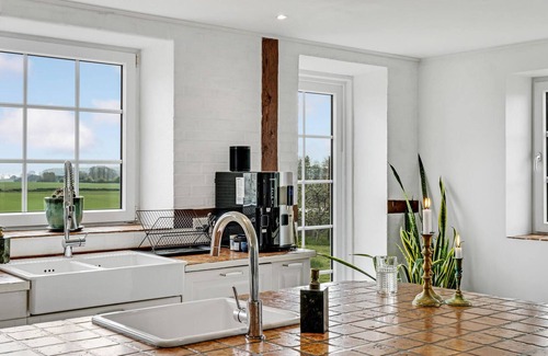 Stege House | In this vacation home you can look forward to a wonderful view of the sea and the countryside.