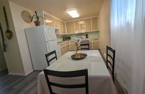 Fairbanks Apartment | In Town! Fully-equipped kitchen with spacious bedrooms. Free parking & WiFi!