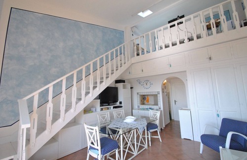 Castiglioncello Apartment | In vacation residence on the sea, with swimming pool, studio with loft - 4 beds, on the 2°nd and las