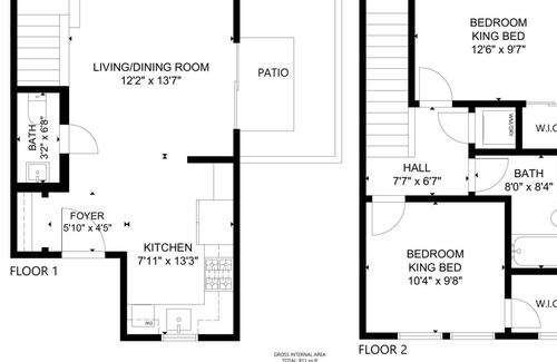 Kerns House | Incredible Kerns Neighborhood Location, New Construction and Furnishing, Walk or Bike to Everything