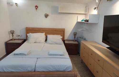 Qiryat Shaʼul Apartment | Indigo roof garden Apt. 1BR 1BA