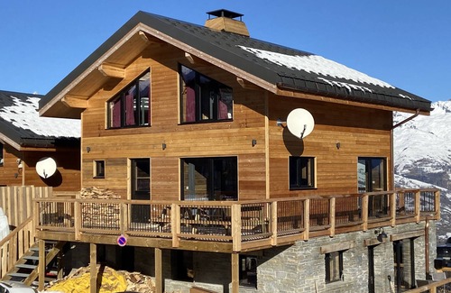 La Plagne-Tarentaise Ski Chalet | Individual ski-in ski-out chalet Paradiski Les Arcs - La Plagne