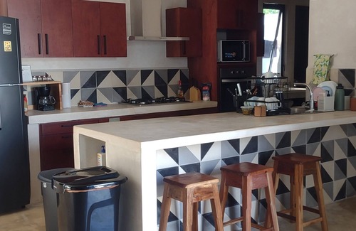 Merida House | industrial local style 10 min to downtown swimming pool and garage.