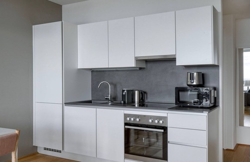 Donaustadt Apartment | Inviting Donaustadt 1BR w/Pool, Gym & Elevator, nr U1, by Blueground