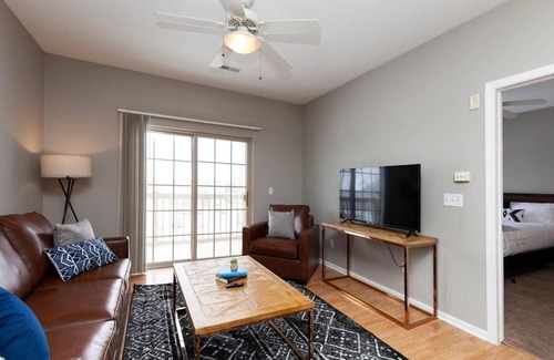 Ames Apartment | Iowa State University Flat + Pool
