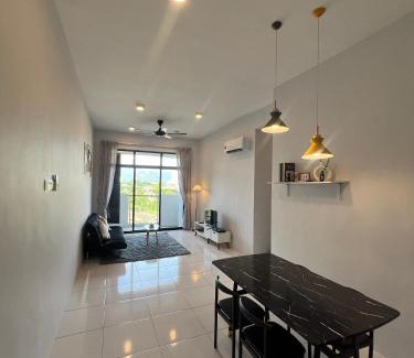 Taman Mirindi Apartment | Ipoh Cozy Condo Stadium Greentown 3Br 2bath, 8pax