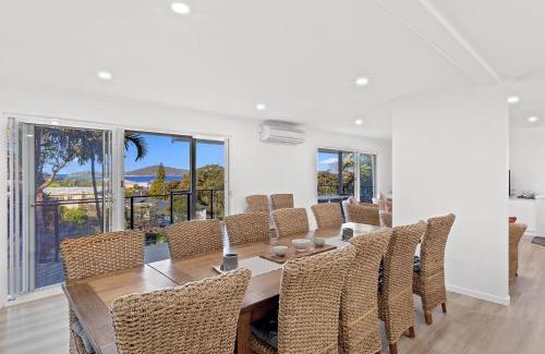 Fingal Bay House | Island View Large Family Home Pool WI FI and Sweeping Views of Fingal