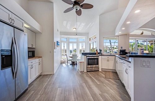Marco Island House | It's all about the view! Beautiful 3 bedroom home with wide water views!