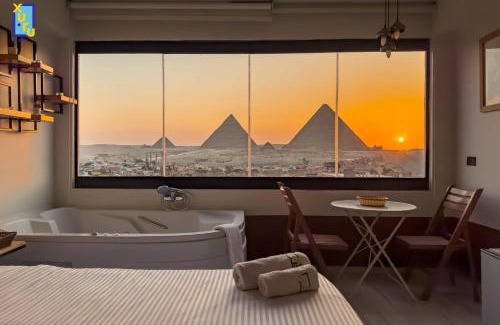 Al Haram Apartment | Jacuzzi Studio By The Historic Pyramids Apt4
