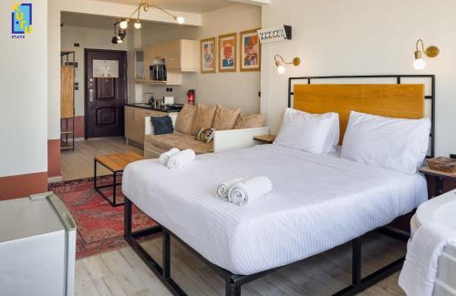 Al Haram Apartment | Jacuzzi Studio By The Historic Pyramids Apt4