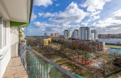 Przymorze Apartment | Jagiellońska 10H | 1 Bedroom with balcony | Gdansk