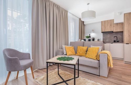 Mielno Apartment | Jantaris A10 | Studio by the Beach | A/C | Balcony