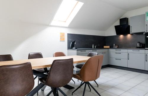 Runkel Apartment | janu-homes - 3 Zimmer Apartment - 7 Betten, Lahnblick vom Römer