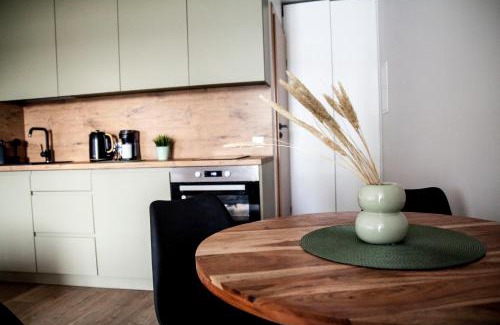 Sventoji Apartment | Jaukūs apartamentai su lauko baseinu, sporto sale ir vaikų žaidimų kambariu netoli jūros!