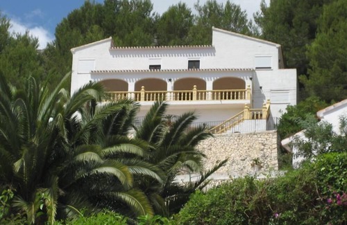 Sol del Este Villa | Javea : villa 250m², private pool, sea and mountain view, BBQ, wifi.