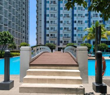 Bel-Air Apartment | Jazz Residences Tower 1BR Big Cut Grey Avenue