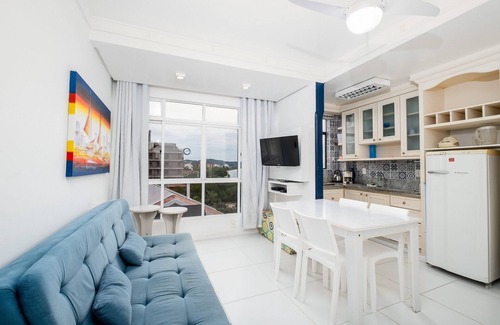 Jurere Apartment | JBM Apto pé na areia com vista mar