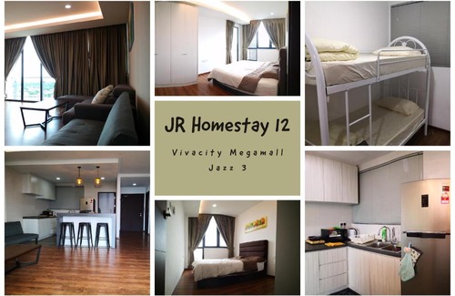 Kuching Apartment | Jeff and Ricky Homestay Vivacity Megamall