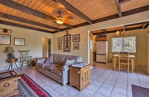 Jemez Springs Cottage | Jemez Springs Cabin w/Mtn Views: Steps to River!