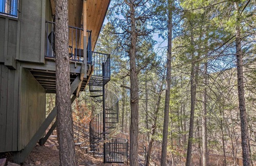 Jemez Springs Cottage | Jemez Springs Cabin w/Mtn Views: Steps to River!