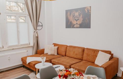 Striesen Apartment | JINO Dresden l familienfreundlich - Küche - modern