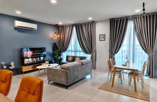 Kuching Apartment | Jk DeLOFTS Amazing City View 12Pax 4BedR 3BathR 2Carparks
