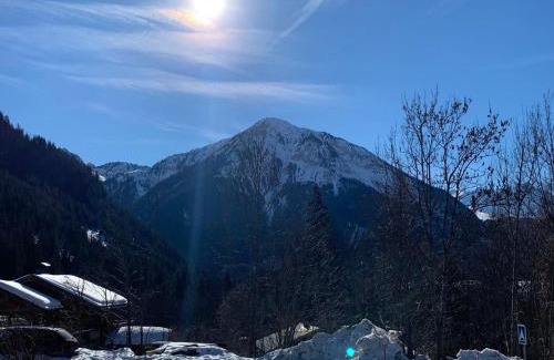 Champagny-en-Vanoise Apartment | Joli studio cosy à Champagny, proche centre, terrasse, 4 pers., accès rapide commerces/télécabine - FR-1-464-196