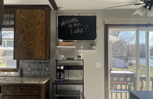 Clear Lake Cabin | Julia’s Lakefront Cottage…updated cabin, private dock & beautiful sunsets.