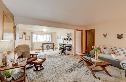 Juneau Apartment | Juneau Apartment - Walk to Hiking and Breweries