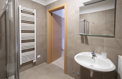 Pieve Vecchia Apartment | Junior Suite 4 with Shared Pool and Private Balcony