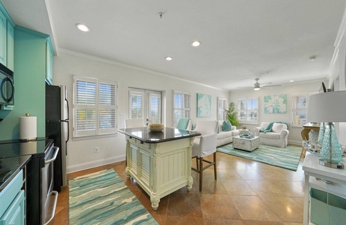 Gulf Place Condo | JUST REMODELED! Gulf Views, Large Balcony, 3 Pools, Less than 1 min Walk to Beach!