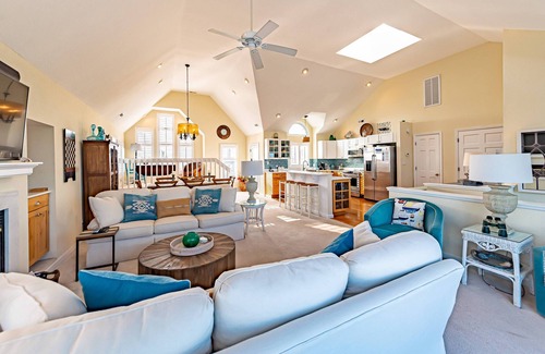 Nags Head House | K0112 Point of View. OCEANFRONT, Pool, Hot Tub, OF Gazebo, Elevator!