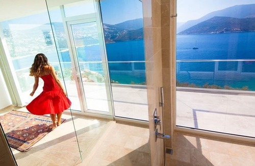 Kalkan Villa | Kalkan Luxury Villa meters away from Beaches with sea views from all rooms