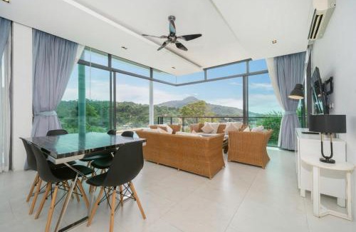 Kamala Villa | Kamala Sea View-villa with private pool and maid