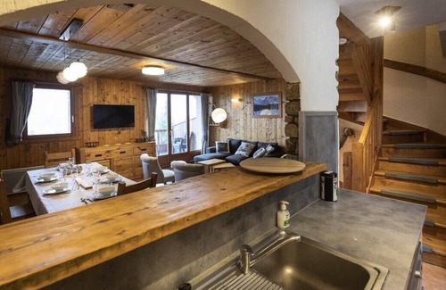 Les Eucherts Ski Chalet | Kandahar Chalet MMV Le Kitz - Mountain Collection - 7 Room Triplex Chalet 12 People