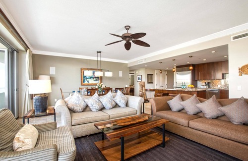 Honokowai Condo | KBM Resorts | Spacious 4-Bedroom Honua Kai Collection | Multi Unit Listing | Same Floor | Ocean Views | 2 Free Rental Cars! HKH-503/24