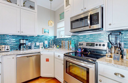 Safe Harbor House | KD664 Ocean Front Home, Full Gulf Views From Third Floor Balcony, Game Room and Golf Cart Included